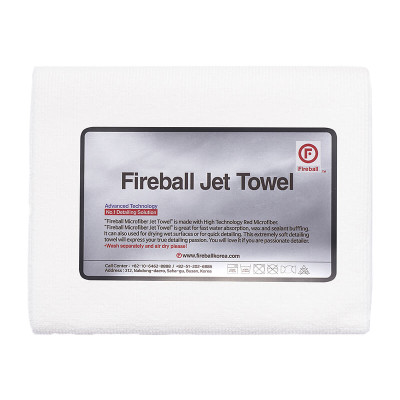 Мікрофібровий рушник Fireball Jet Towel, White, 40*60cm